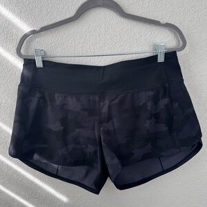 Lululemon Athletica Black Athletic Shorts Lightweight Performance